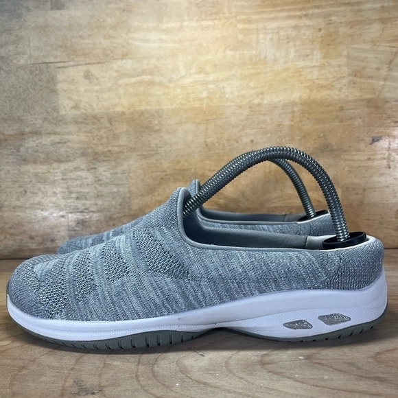 Skechers Commute Time Knitastic SPARKLE Womens Sz 9 Slip On Shoes Sneakers Gray - Picture 3 of 8